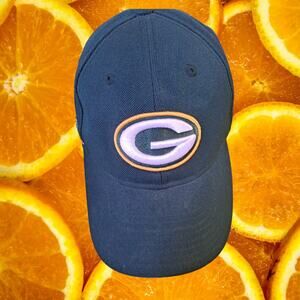 NFL Reebok On Field Green Bay‎ Packers Hook and Loop Adjustable Back Hat